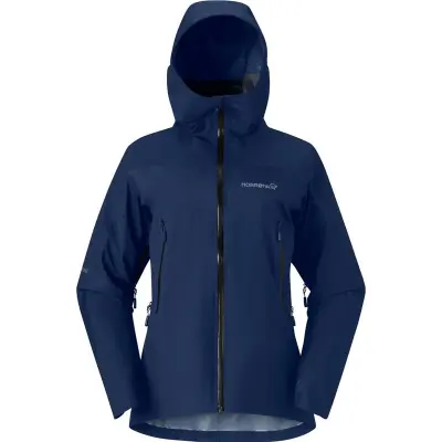 Norrøna Falketind Gore-Tex Jacket W'S Indigo Night - L