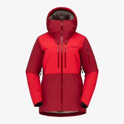 Norrøna Lofoten Gore-Tex Thermo100 Jacket W's Rhubarb/True Red