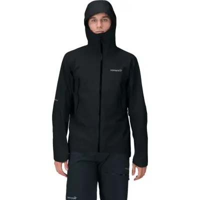Norrøna Men's Falketind GORE-TEX Jacket Caviar Black