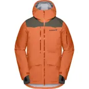Norrøna Men's Tamok GORE-TEX Performance Shell Jacket Ginger Bread