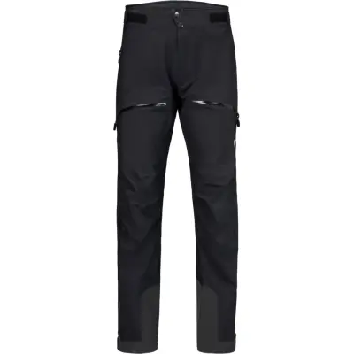 Norrøna Men's Trollveggen GORE-TEX Pro Light Pants Caviar Black