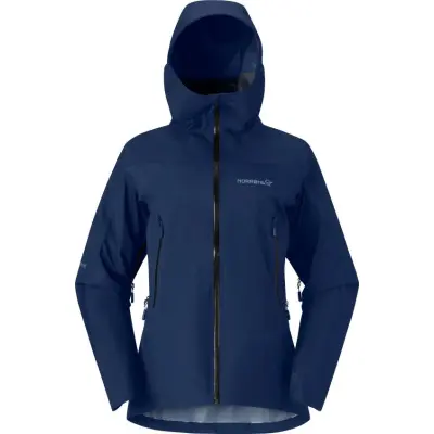 Norrøna Women's Falketind GORE-TEX Jacket Indigo Night Blue