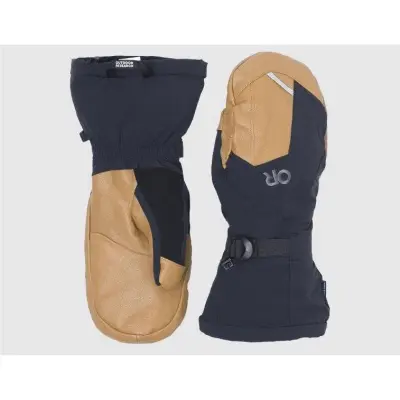 Outdoor Research Arete Modular Gore-Tex Mitts Black/Dark Natural - S