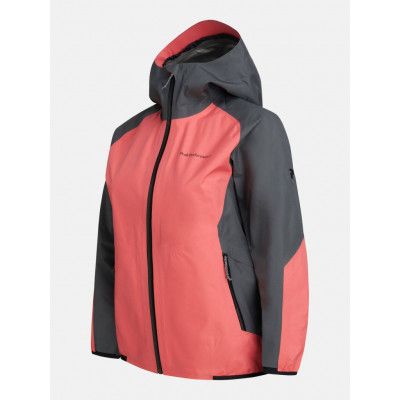 Pac W Jacket Grey / Red M