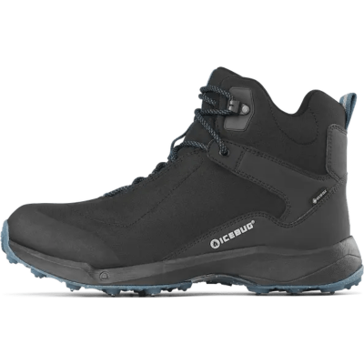 Icebug Men's Pace 3 BUGrip GORE-TEX Black/Petroleum