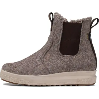 Pomar Women´s Kevo GORE-TEX Ankle Boot Sand Felt/bark Micro