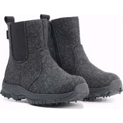 Pomar Women's Metso GORE-TEX Winter Spike Boot Granit felt/Black waxy