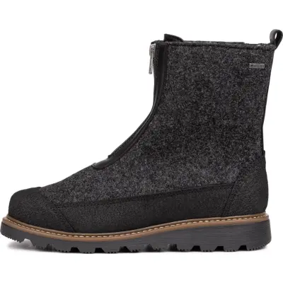 Pomar Women's Unari GORE-TEX Ankle Boot Granit Felt/pu-suede