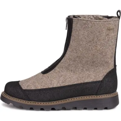 Pomar Women's Unari GORE-TEX Ankle Boot Sand Felt/pu-suede