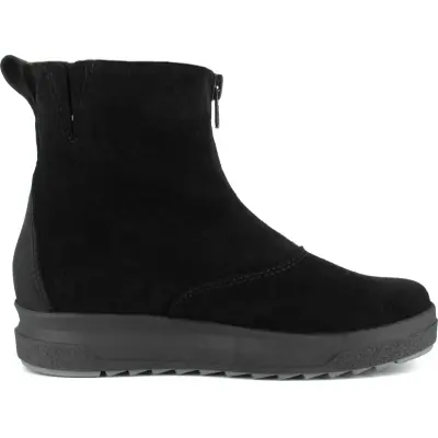 Pomar Women's Uurre GORE-TEX Ankle Boot Black Suede/Waxy