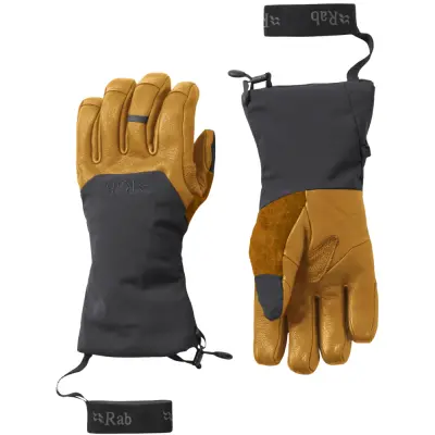 Rab Guide Gtx Gauntlets Black/Tan