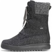 Pomar Women's Reki Gore-Tex Felt Boot Granit Felt/Black Waxy Leather