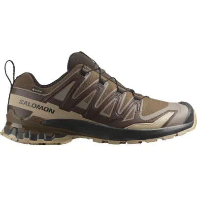 Salomon Men's XA 3D Pro V9 GORE-TEX Dark Earth/Desert Tan/Black