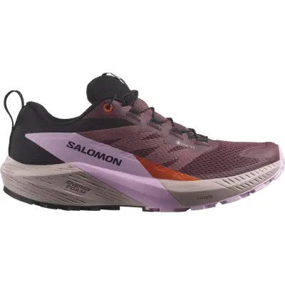 Salomon Women's Sense Ride 5 GORE-TEX Catawba Grape/Orchid Bouquet/Cherry Tomato