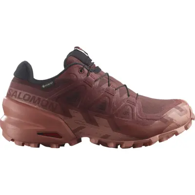 Salomon Women's Speedcross 6 GORE-TEX Rum Raisin/Barn Red/Canyon Clay