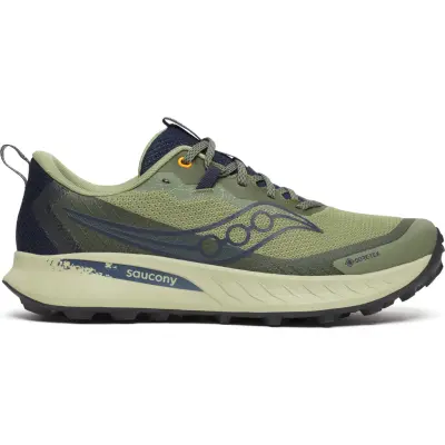 Saucony Men's Peregrine 15 GORE-TEX Hemlock/navy