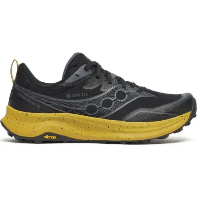 Saucony Men's Peregrine 16 GORE-TEX Black/oil