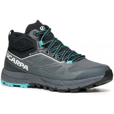 Scarpa Rapid Mid GTX ShoesWomen Anthracite/Turquoise