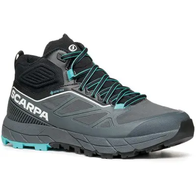 Scarpa Rapid Mid GTX ShoesWomen Anthracite/Turquoise