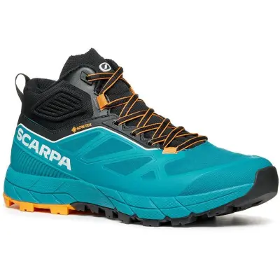 Scarpa Rapid Mid GTX ShoesWomen Blue Bay/Sunny Orange