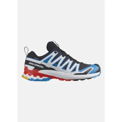 Shoes Xa Pro 3d V9 Gtx, Black/White/Transcend Blue, 44 2/3 (Uk 10),  Walkingskor