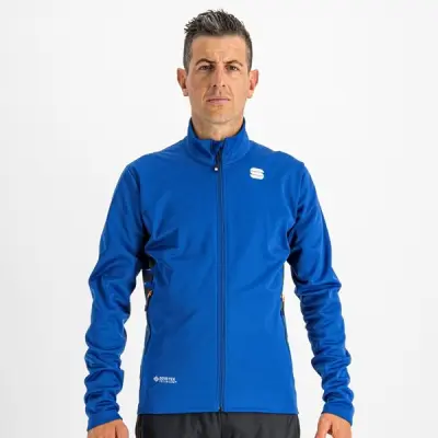 Sportful Squadra Jacket Blue Ceramic Black