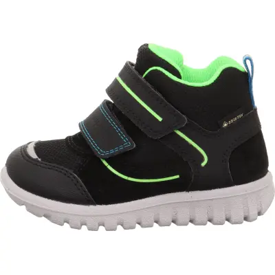 Superfit Kids' Sport7 GORE-TEX Mini Black/Light Green