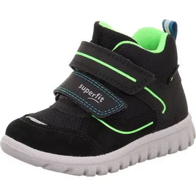 Superfit Kids' Sport7 GORE-TEX Mini Black/lightgreen