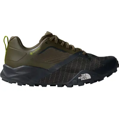 The North Face Men's Offtrail TR GORE-TEX Running Shoes New Taupe Green/Asphlt Grey