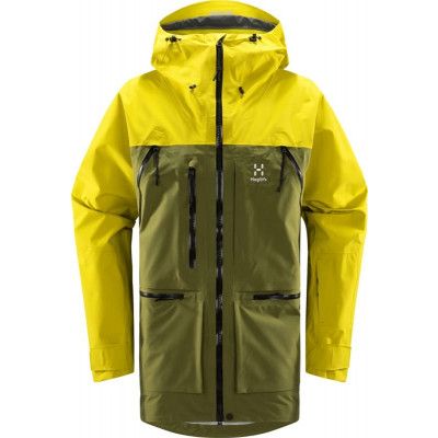 Men's Vassi Gore-Tex Pro Jacket Olive Green/Aurora