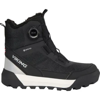 Viking Footwear Junior Expower Warm GORE-TEX Boa Black
