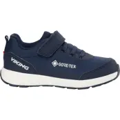 Viking Footwear Kids' Fun GORE-TEX 1v Navy/White