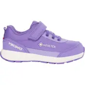 Viking Footwear Kids' Fun GORE-TEX 1v Violet/White