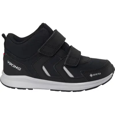 Viking Footwear Kid's Game Mid Gore-Tex 2v Black/light Grey