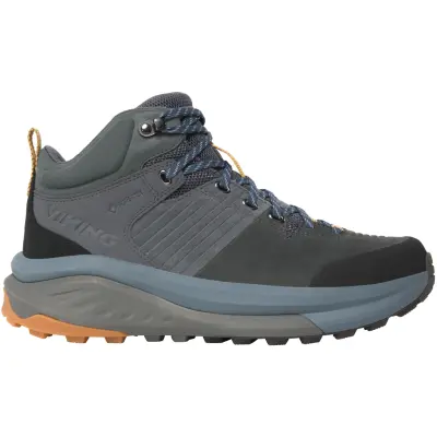 Viking M's Cerra Hike Mid GTX Grey/Denim