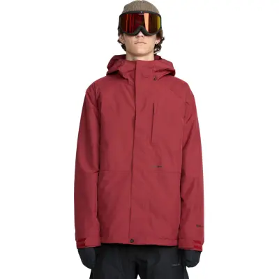 Volcom Men's Dua GORE-TEX Jacket Burnt Red