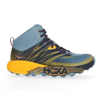W Speedgoat Mid 2 Gtx, Provincial Blue / Saffron, 38