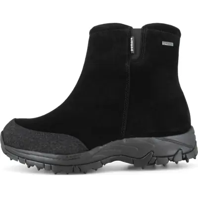 Pomar Women's Alppi Spike GORE-TEX Ankle Boot Black Suede/Pu-Suede/Spike