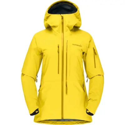 Norrøna Women's Lofoten GORE-TEX Pro Jacket Blazing Yellow