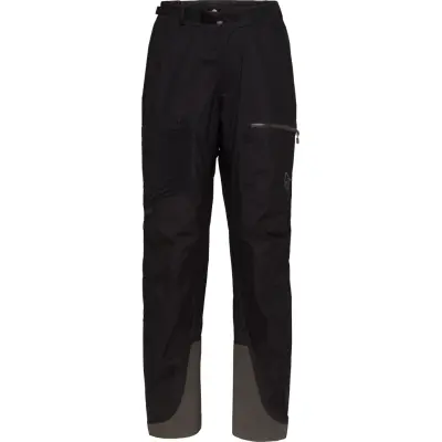 Norrøna Women's Lyngen Gore-Tex Paclite Overpants Caviar/Castor Grey