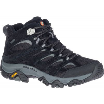 Merrell Women's Moab 3 Mid Gore-Tex Black/Grey