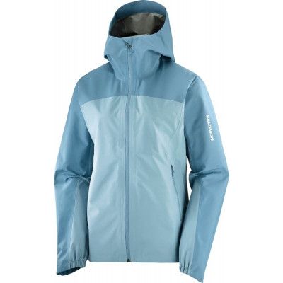 Salomon Women's Outline GORE-TEX 2.5L Jacket Aegan Blue/Citadel