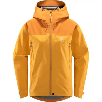 Haglöfs Women's ROC Flash GORE-TEX Jacket Sunny Yellow/Desert Yellow
