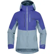 Norrøna Women's Senja GORE-TEX Active Jacket  Royal Blue/Blue Fog