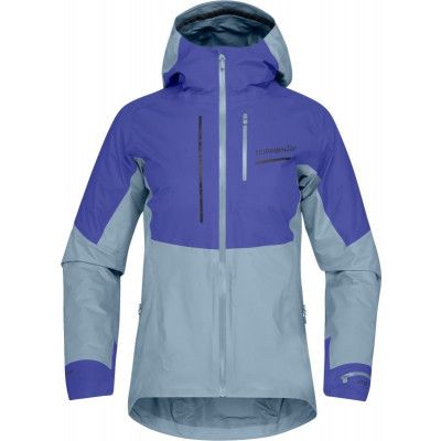 Norrøna Women's Senja GORE-TEX Active Jacket  Royal Blue/Blue Fog