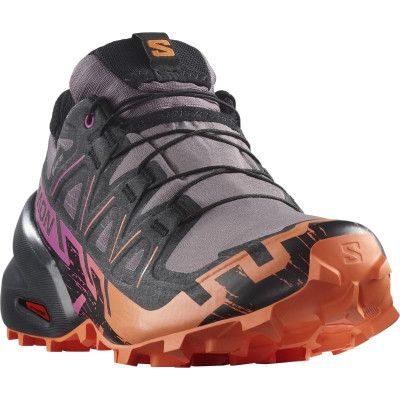 Salomon Women's Speedcross 6 GORE-TEX Moonscape/Black/Bird Of Paradise