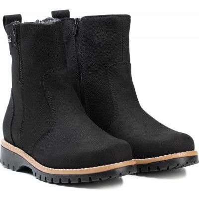 Pomar Women's Tassu GORE-TEX Ankle Boot Black Rugged Nubuk (Tan S)