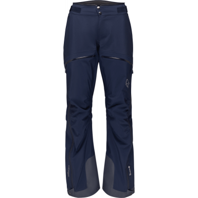 Norrøna Women's Trollveggen Gore-Tex Pro Light Pants  Indigo Night