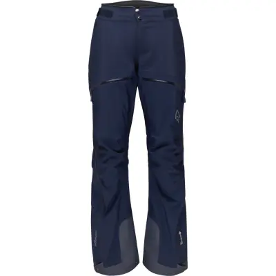 Norrøna Women's Trollveggen Gore-Tex Pro Light Pants  Indigo Night