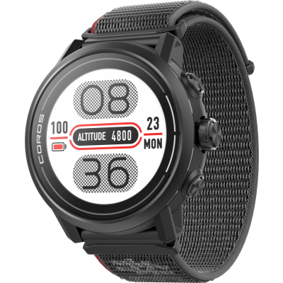 Coros Apex 2 Premium Multisport Watch Black